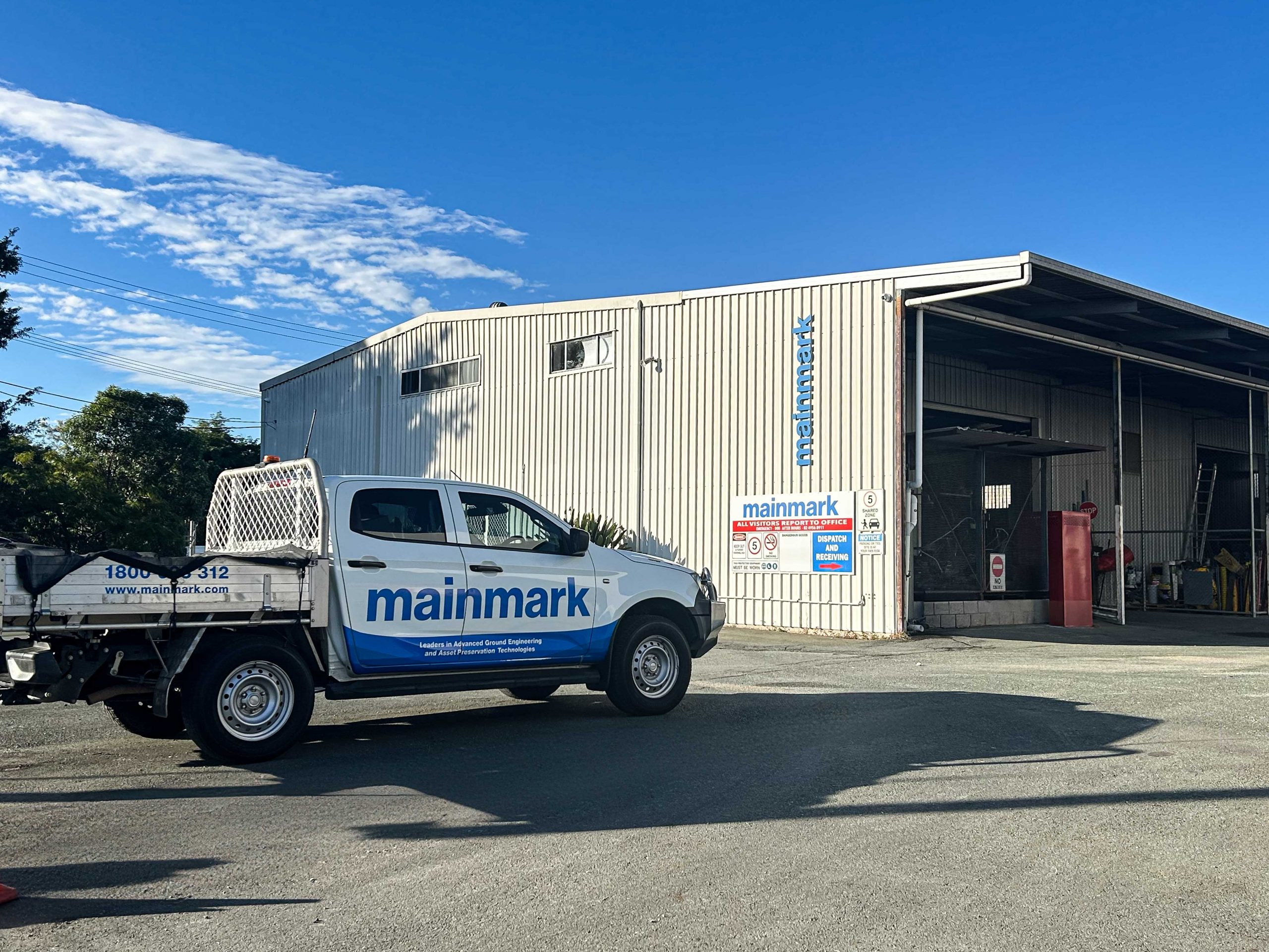 Mainmark Logo Mainmark Ground Engineering Brisbane, Queensland